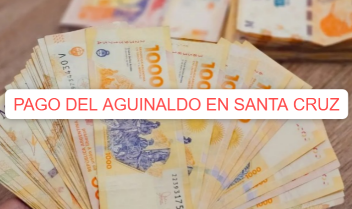 cuando se paga el aguinaldo en Santa Cruz