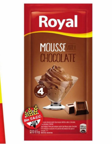como preparar mousse de chocolate instantánea