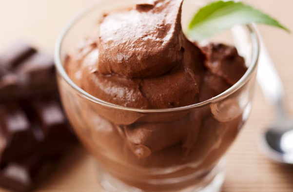 como preparar mousse de chocolate instantánea
